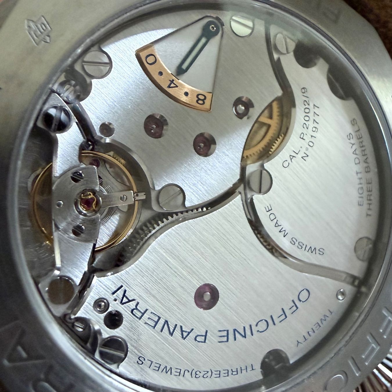 Panerai Montres: Panerai Radiomir 8 Days Titanium - Full set – D'occasion à Rivaz par yoda2005 6