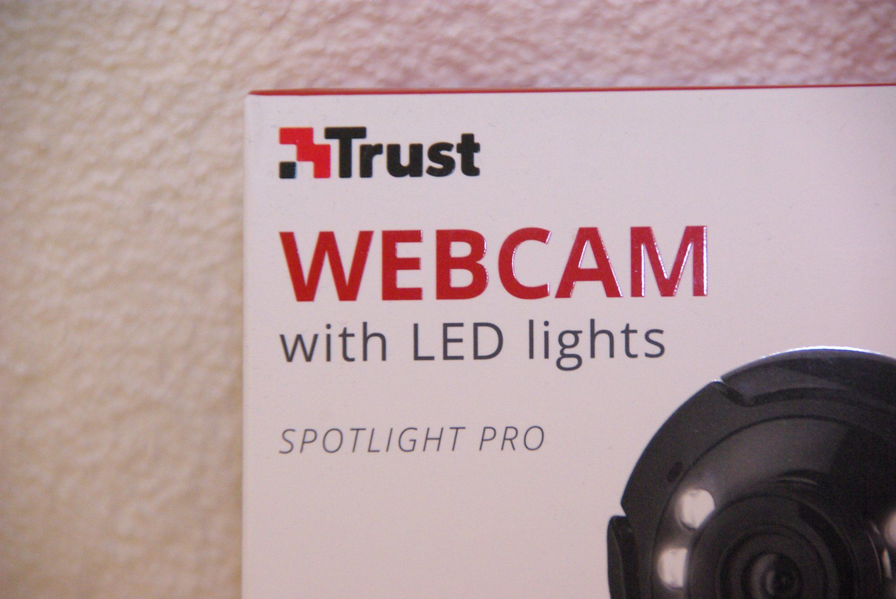 Trust Webcam: Trust Webcam mit LED Licht, schwarz – Nuovo e nell'imballaggio originale da Herisau venduto da Cevianer1844 2