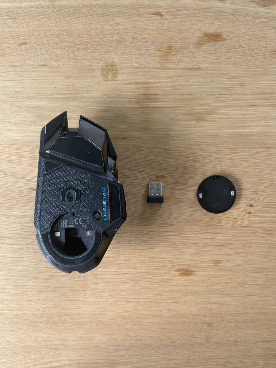 Logitech Souris: Logitech G502 Lightspeed Gaming Mouse Wireless Black – D'occasion à Bätterkinden par Denielr