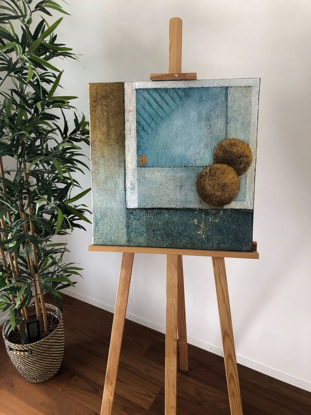 Foto & Immagini: Acrylbild, Mischtechnik auf Leinwand, ein Unika – Nuovo (secondo la descrizione) da Bern venduto da Banane000