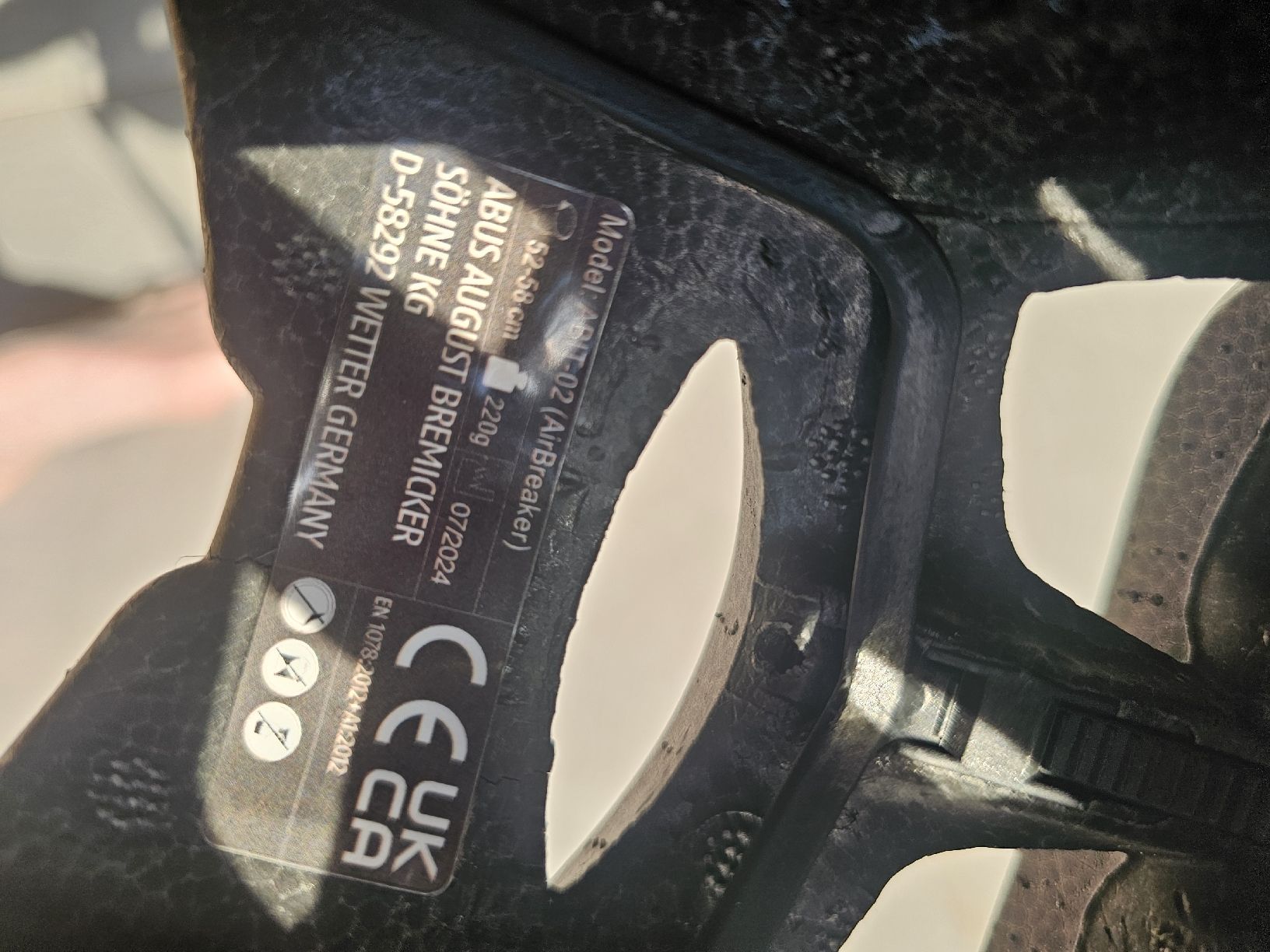 Abus Caschi: Abus, Helm,  – Usato da Rotkreuz venduto da canyon05 4