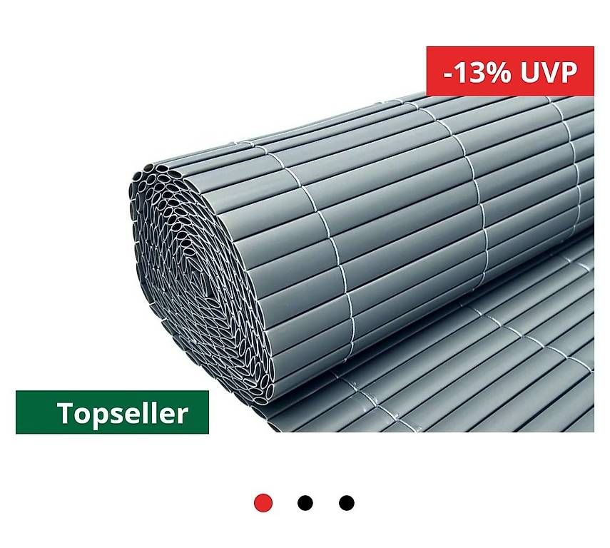 Fendivista: PVC Sichtschutzzaun für Terrasse oder Balkon – Usato da Biel/Bienne venduto da nin_p727 2