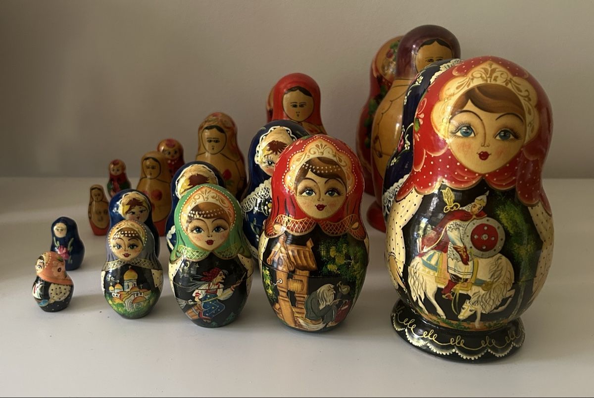 Figuren: 4 Matroschkas  – Gebraucht aus Hochfelden von larson27 3