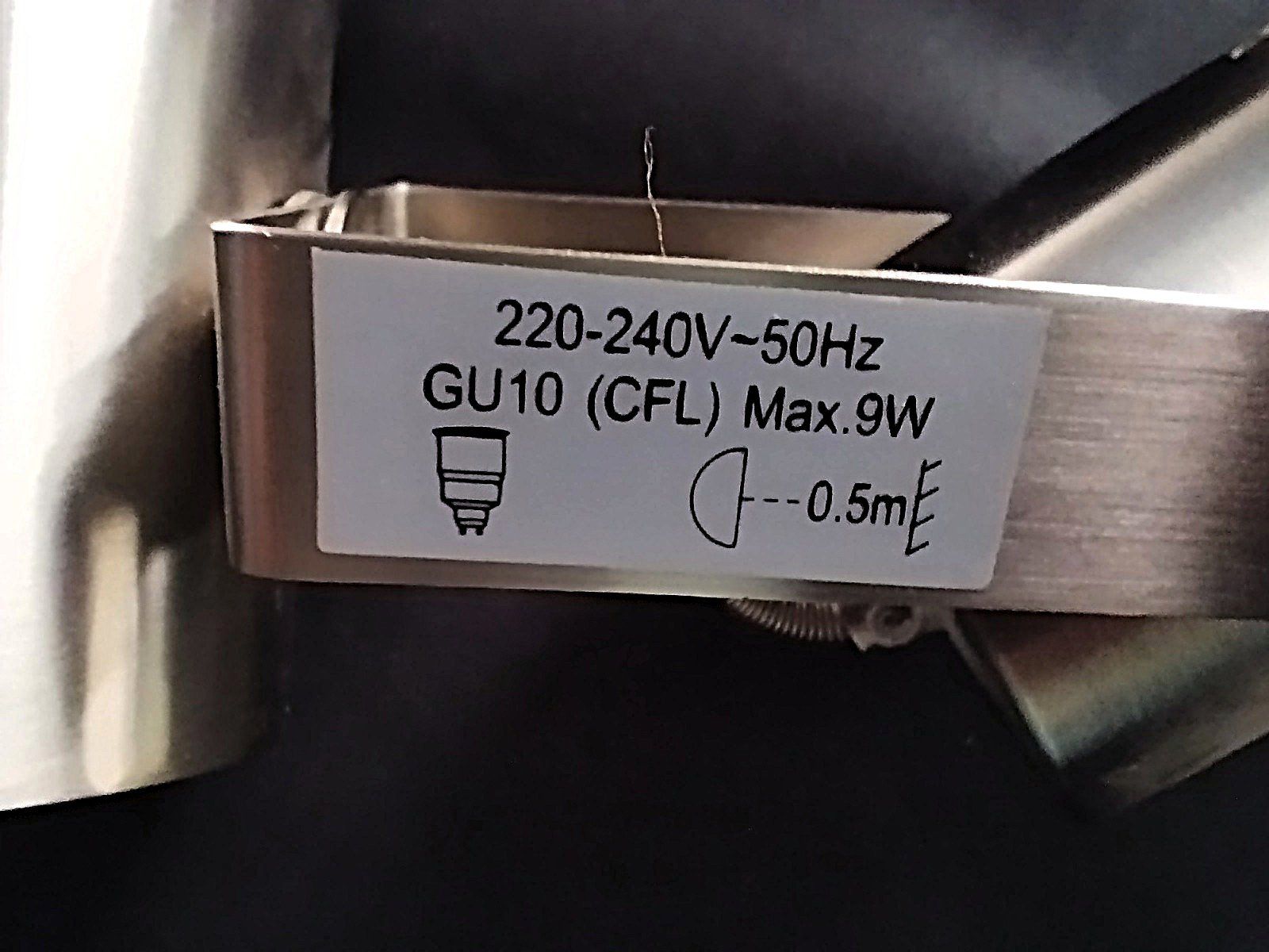 Kronleuchter & Deckenlampen: Deckenstrahler 2x 4-flammig Metall – Gebraucht aus Schübelbach von Restwert_Schubelbach 1