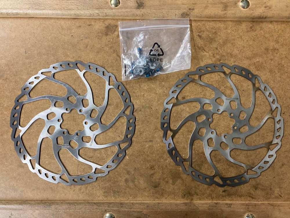 Shimano SLX SM-RT66 203mm Bremsscheiben (Gebraucht) in Zielebach für ...