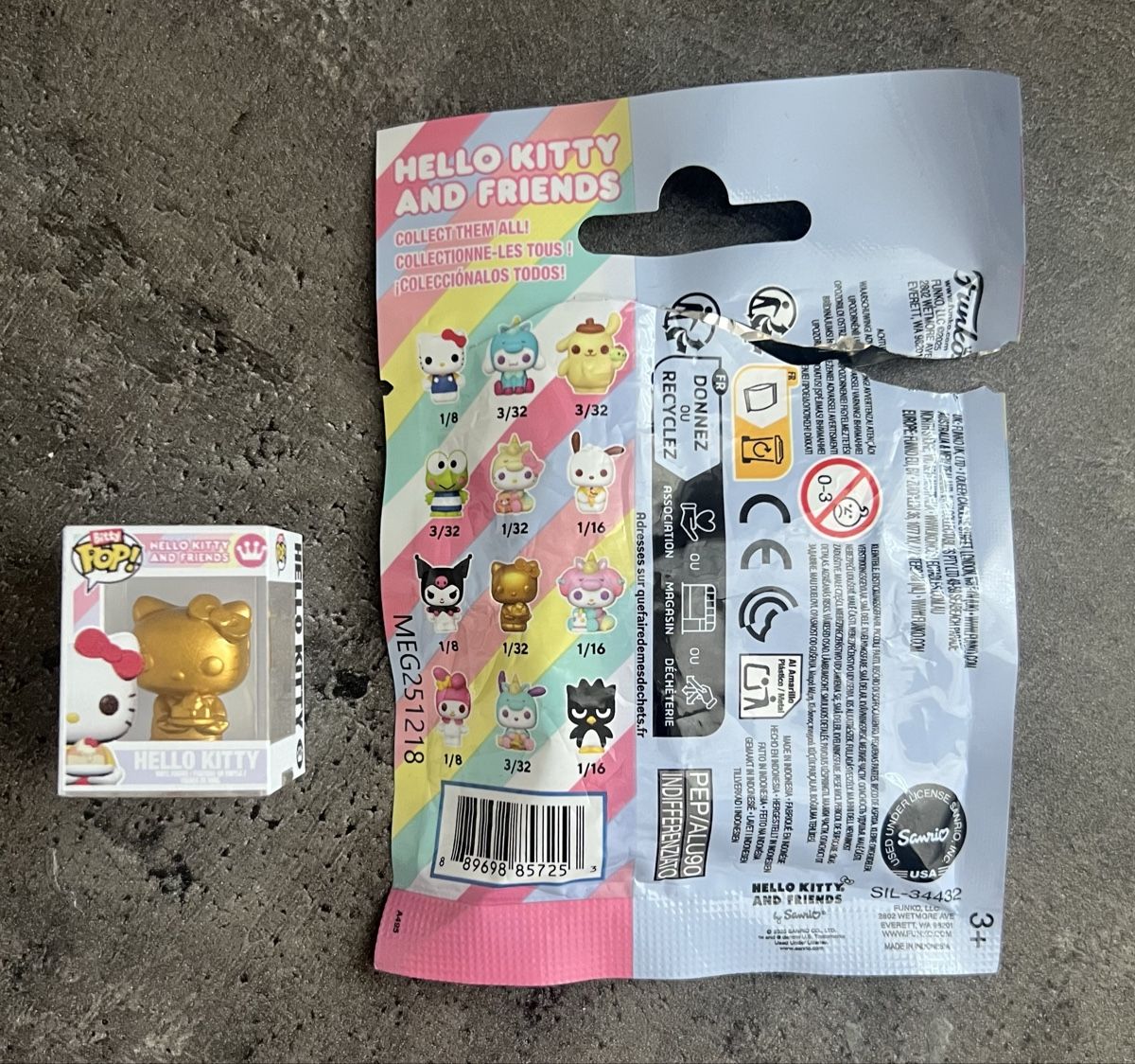 Funko Figurines: Funko Bitty Pop Hello Kitty Figur Gold  – Neuf (Voir description) à Wohlen AG par sannie.berry 1