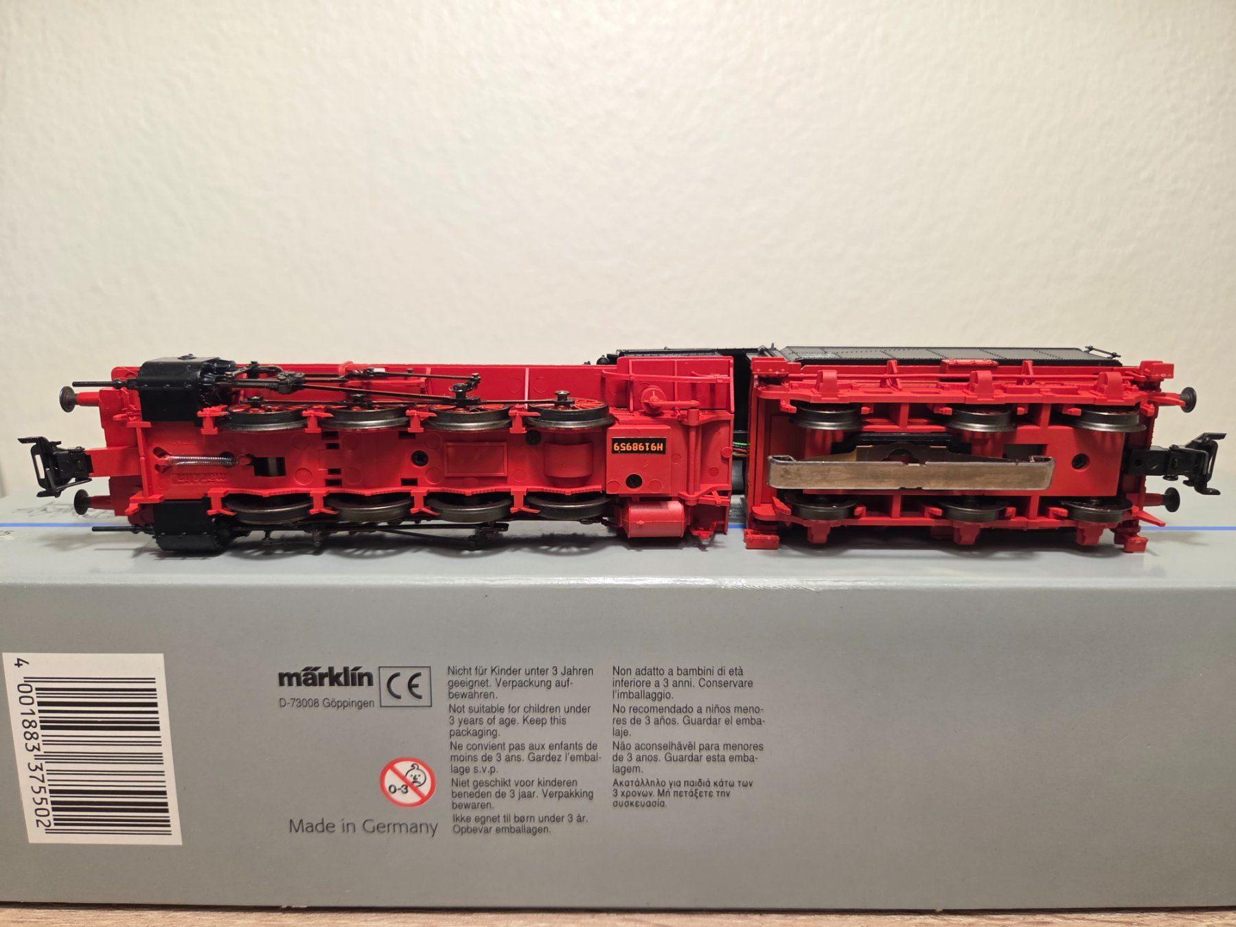Märklin Modelleisenbahnen: Märklin 37550 Dampflok BR 55 DB Digital H0 – Gebraucht aus St-Aubin-Sauges von Lo_Go 5