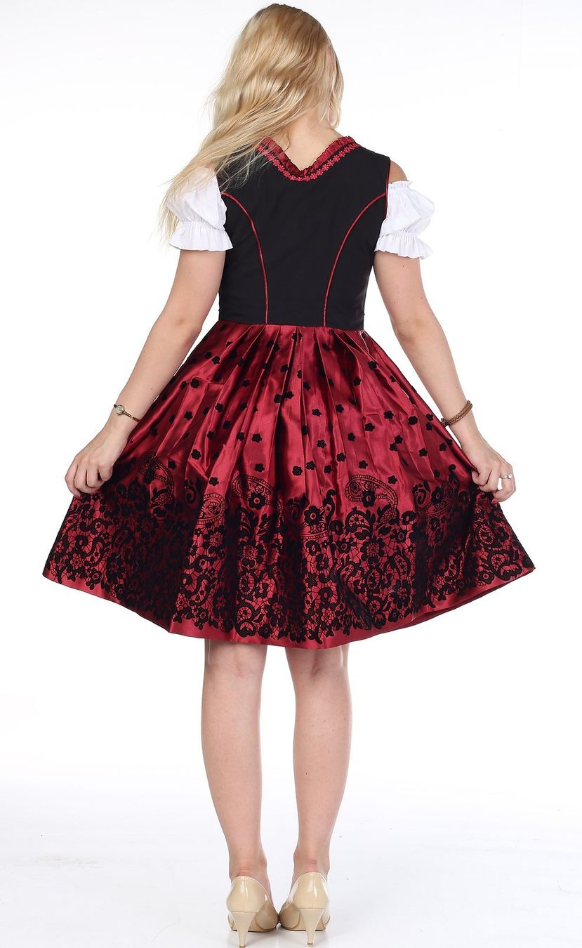 Costumi: Edles Midi Dirndl – Nuovo e nell'imballaggio originale da Malters venduto da chaufhuesli 2