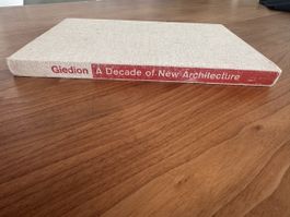 S. Giedion – A Decade of New Architecture – Erstausgabe 1951