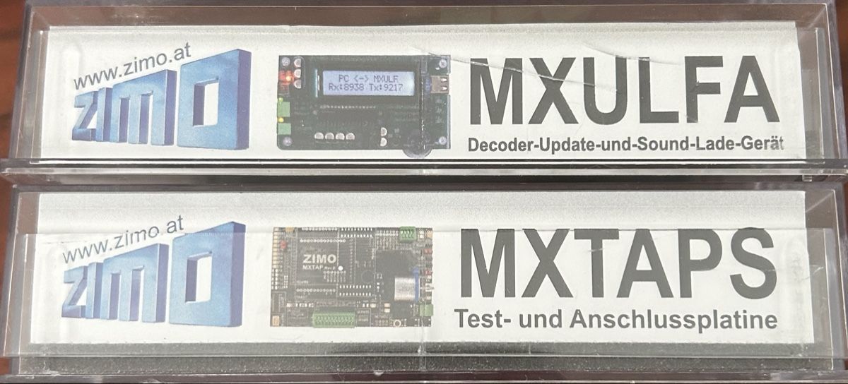 Zimo Modellini di ferrovie: ZIMO MXULFA ET MXTAP  – Nuovo e nell'imballaggio originale da La Tour-de-Peilz venduto da rogue1 2