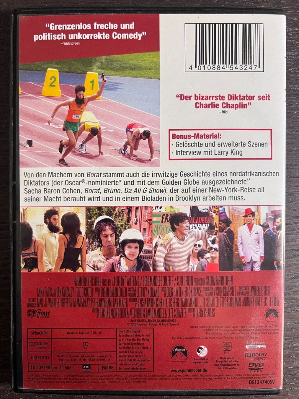 Tutti i DVDs: Der Diktator – Usato da Zürich venduto da FilmFreunde 1