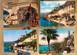 Morcote - 8x Cartes postales anciennes couleurs