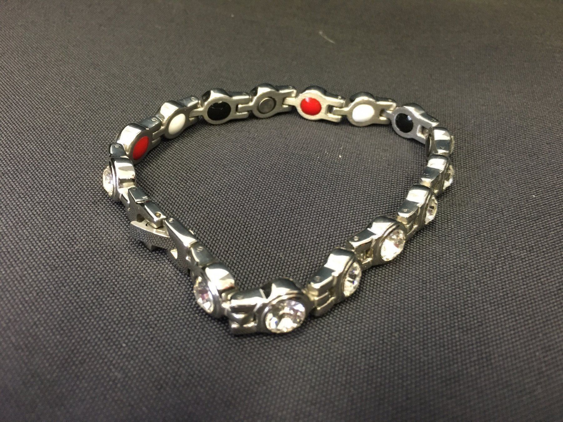 Bracciali & Braccialetti: Edelstahl Magnet Ion Armband – Nuovo (secondo la descrizione) da Bischofszell venduto da sonixx 2