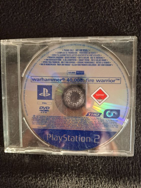 Jeu Fire Blade Pour Sony PS2 - Version Promo Presse PAL - Édition Limitée