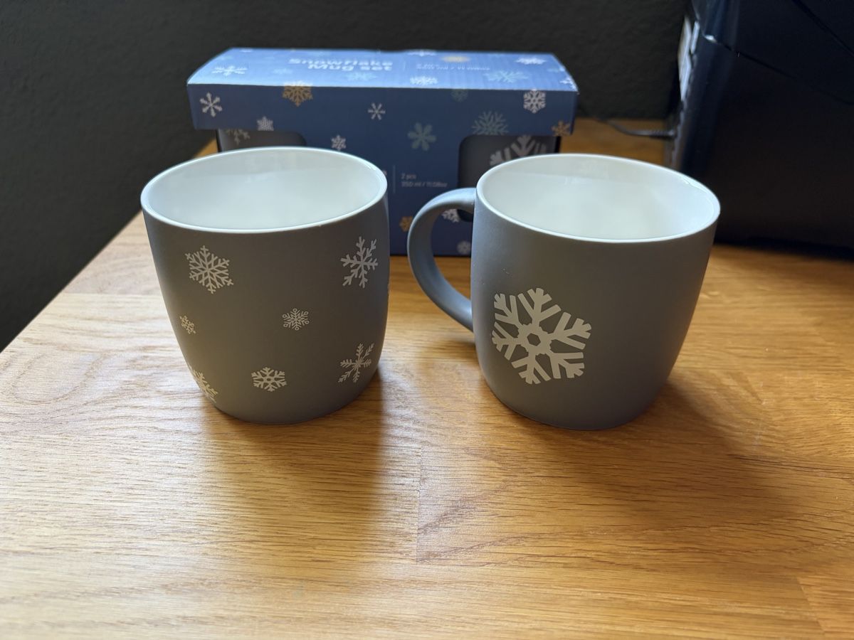Coop Tasses: Snowflake Mug Set 4x – Neuf avec emballage d'origine à Biel/Bienne par lisalrh 1