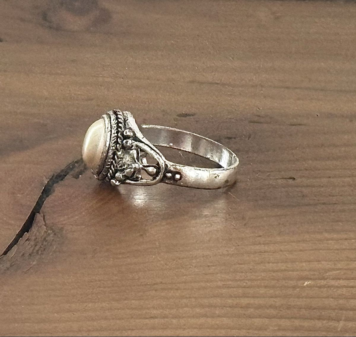 Bagues: Vintage Ring mit Perle – D'occasion à Otelfingen par Jupi07 2