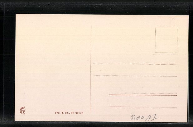 Cartoline postali: Appenzell, Totalansicht mit Hügellandsc – Usato da Berlin venduto da bartko-reher 1
