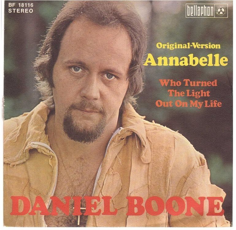Schallplatten: Daniel Boone  --  Annabelle  Single7 – Gebraucht aus Oberwil (Dägerlen) von thespecials