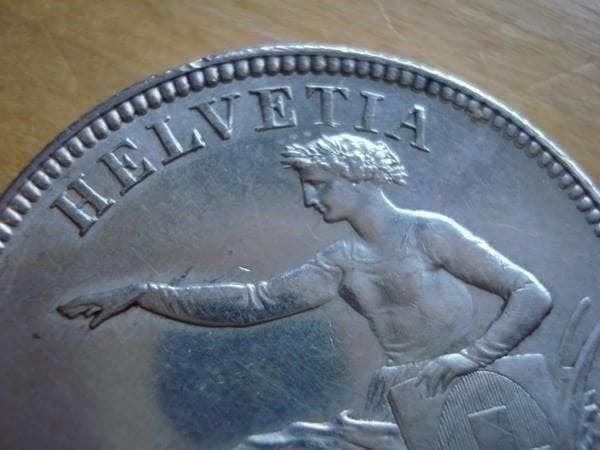 Tutti le monete: 5 Franken 1851  UNZ- – Usato da Erlach venduto da Net-Coins 2
