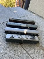Lot de 4 véhicules ferroviaires H0 – SBB / CIWL – Lima / Lil