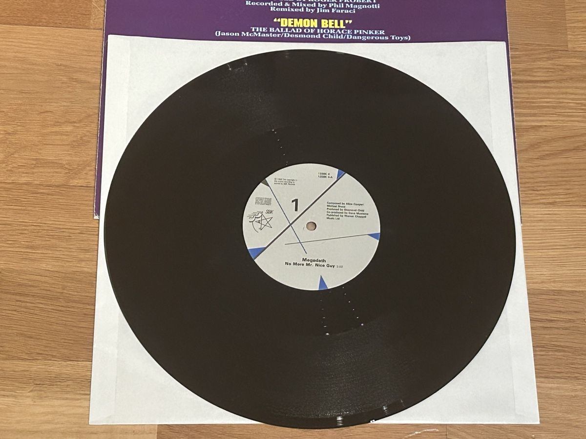 Dischi in vinile: Megadeth. 1989. mit Poster. No More Mr. Nice Guy – Usato da Faulensee venduto da Mizuno06 4