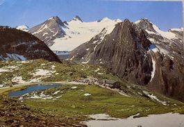 NUFENENPASS & Griesgletscher, Blinnenhorn, Ofenhorn 21X15cm