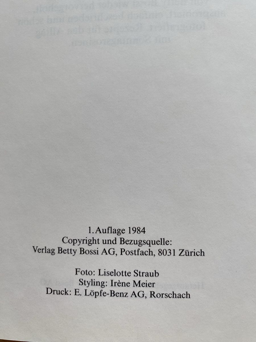 Libri: Aus Mutters Kochtopf - Betty Bossi – Usato da Schwarzenburg venduto da Michellu 2