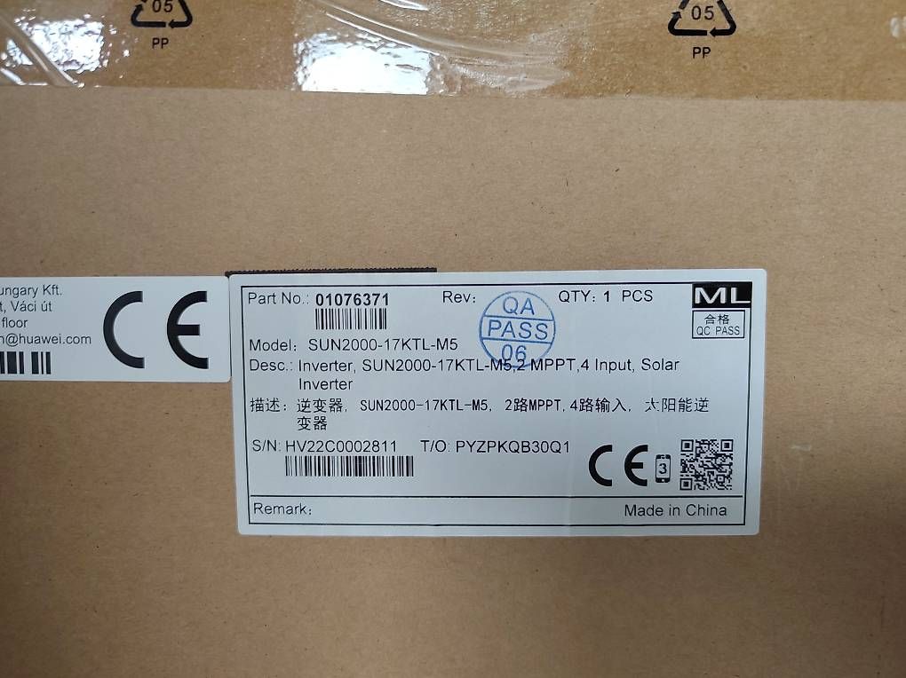 Wechselrichter: Huawei SUN-2000-17KTL-M5 – Gebraucht aus Gränichen von Goetzimen 2