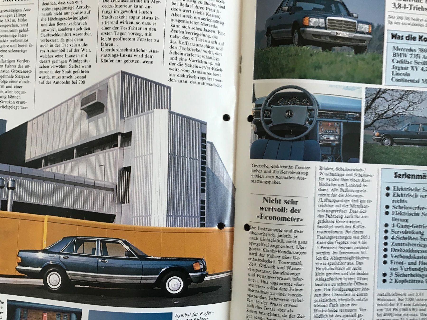 Mercedes-Benz Documenti: Mercedes Prospekt – Usato da Balterswil venduto da Jeko1967 2