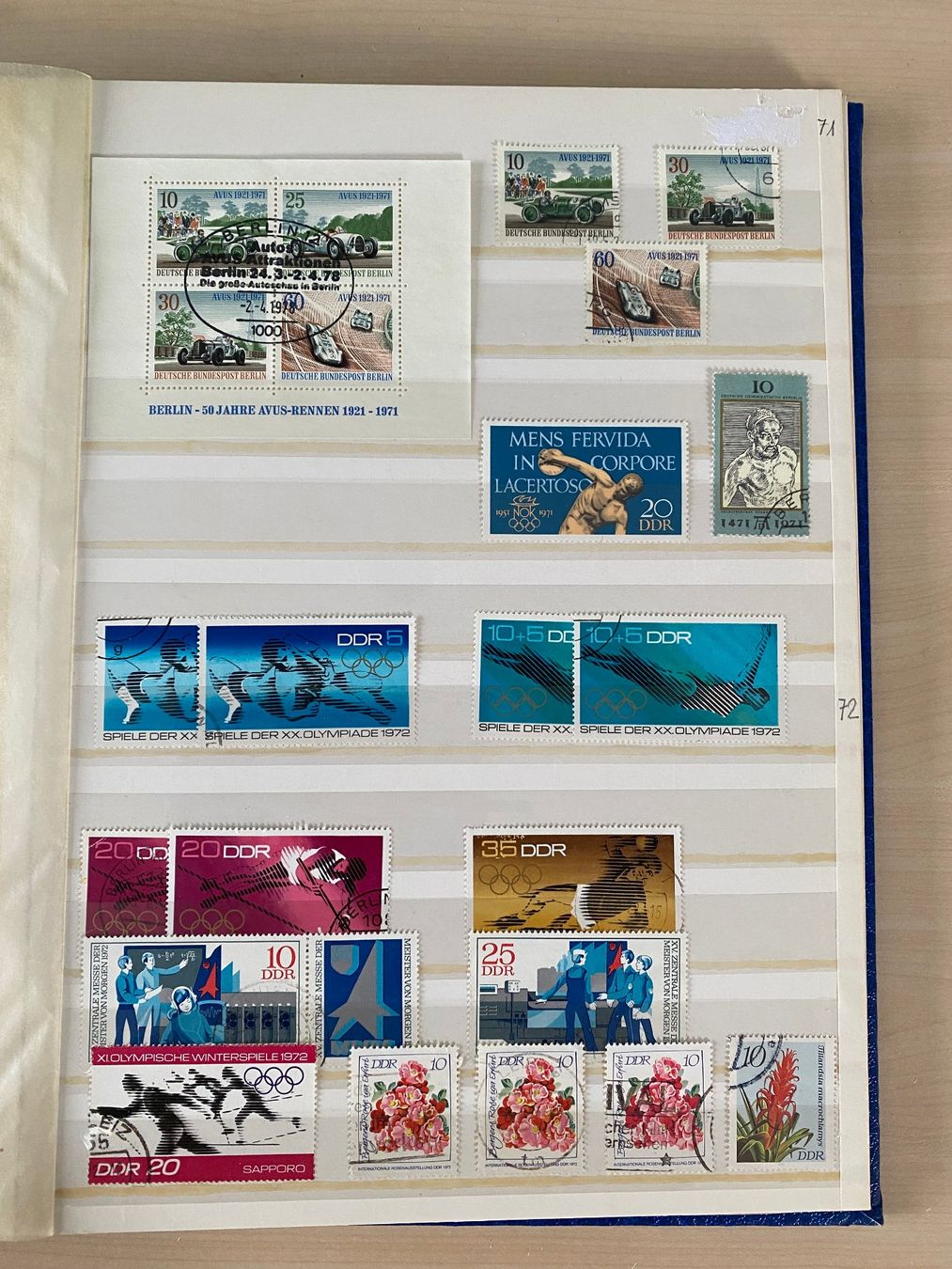 Alle Briefmarken: DDR Sammlung – Gebraucht aus Luterbach von dorohase 3