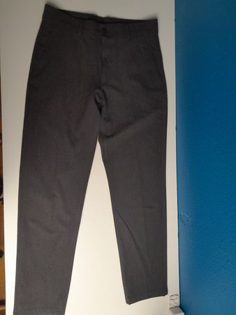 pantalon zara taille 38 marron chiné