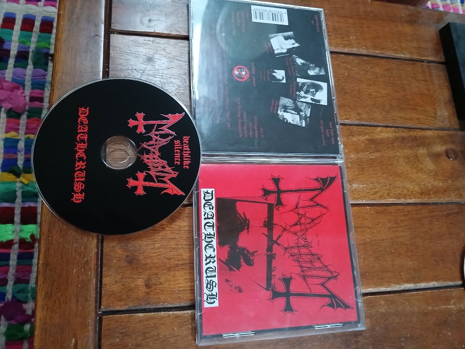 CD: mayhem- deathcrush – Usato da St-Cergue venduto da VeganWarrior