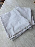 2x White Cotton Sheets. 160 x 240cm