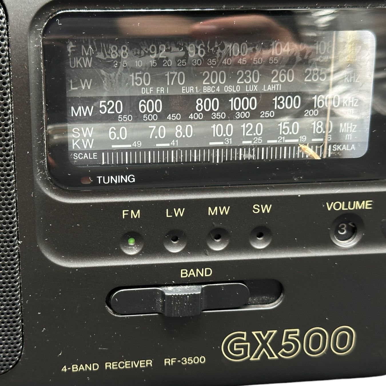 1995 GX500 RF-3500 Radio Panasonic Matsushita National Japon