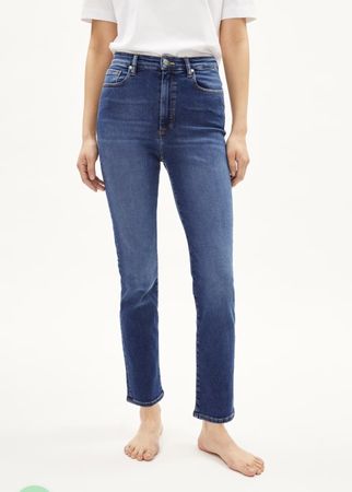 Amedangels Damen Jeans Lejaani, dk indigo, 27/32