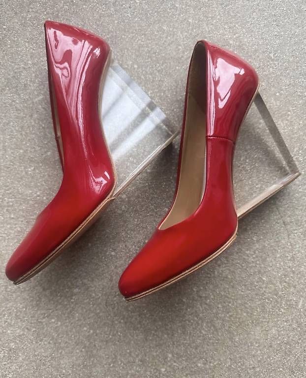 Scarpe da donna: Scarpe con tacco trasparente  – Usato da Ruvigliana venduto da aig_p7fj 2
