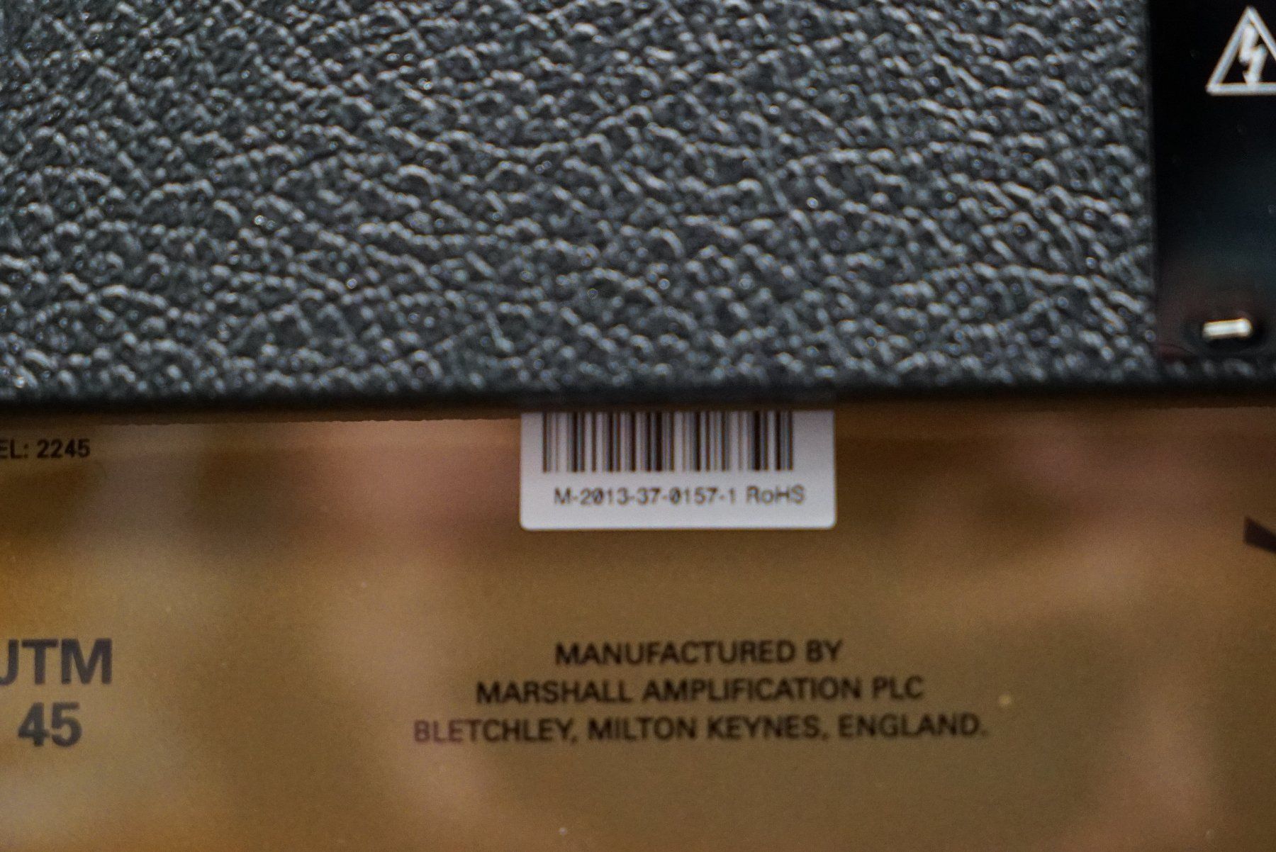 Marshall Amplificatori: Marshall 2245 JTM45 Head 30W mit Hülle – Usato da Ortschwaben venduto da Musictrade 6