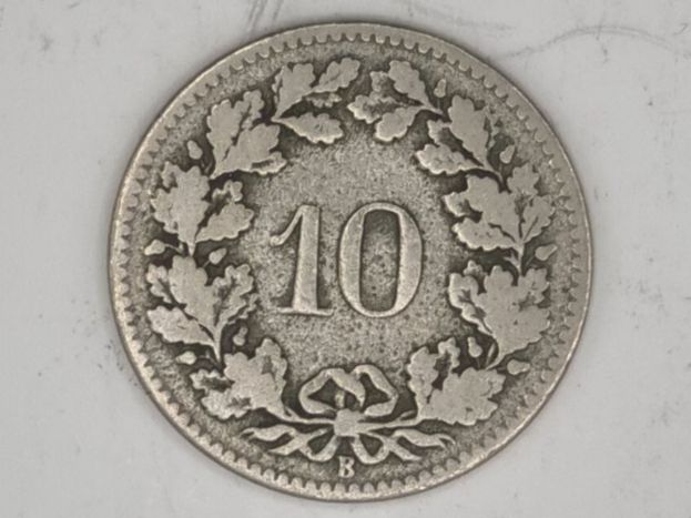 Tutti le monete: 10 rappen 1882 – Usato da Bure venduto da chap981 1