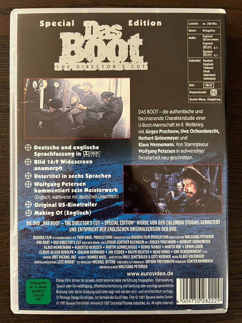 Tutti i DVDs: Das Boot – Usato da Zürich venduto da FilmFreunde 1