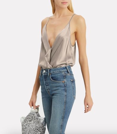 Michelle Mason silk bodysuit - 6