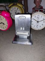 Antiker, seltener PERPETUAL Tischkalender, Metall -
