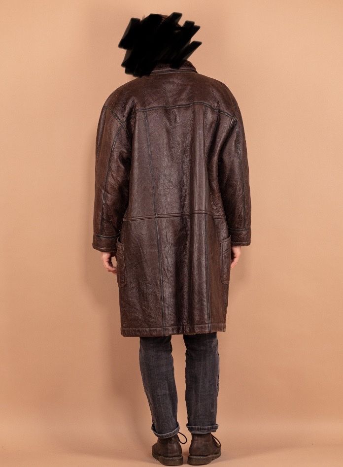 Christ Cappotti: Christ Ledermantel shearling braun – Usato da Goldingen venduto da Thomas.Perrin 1