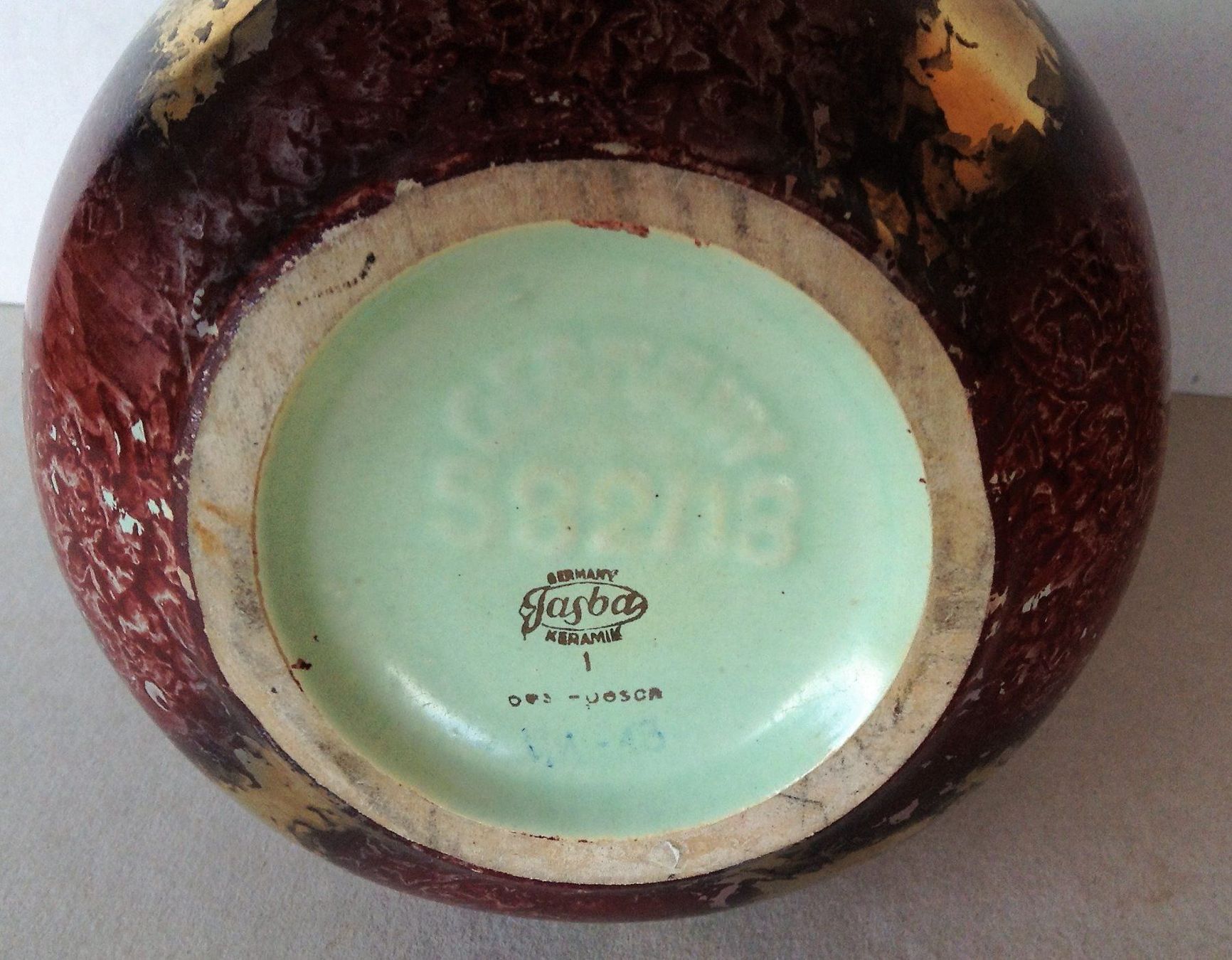 Vasi & Recipienti: Ovale Fischmaul Vase, ca. 1956 – Usato da Alpnach Dorf venduto da MZ001 5