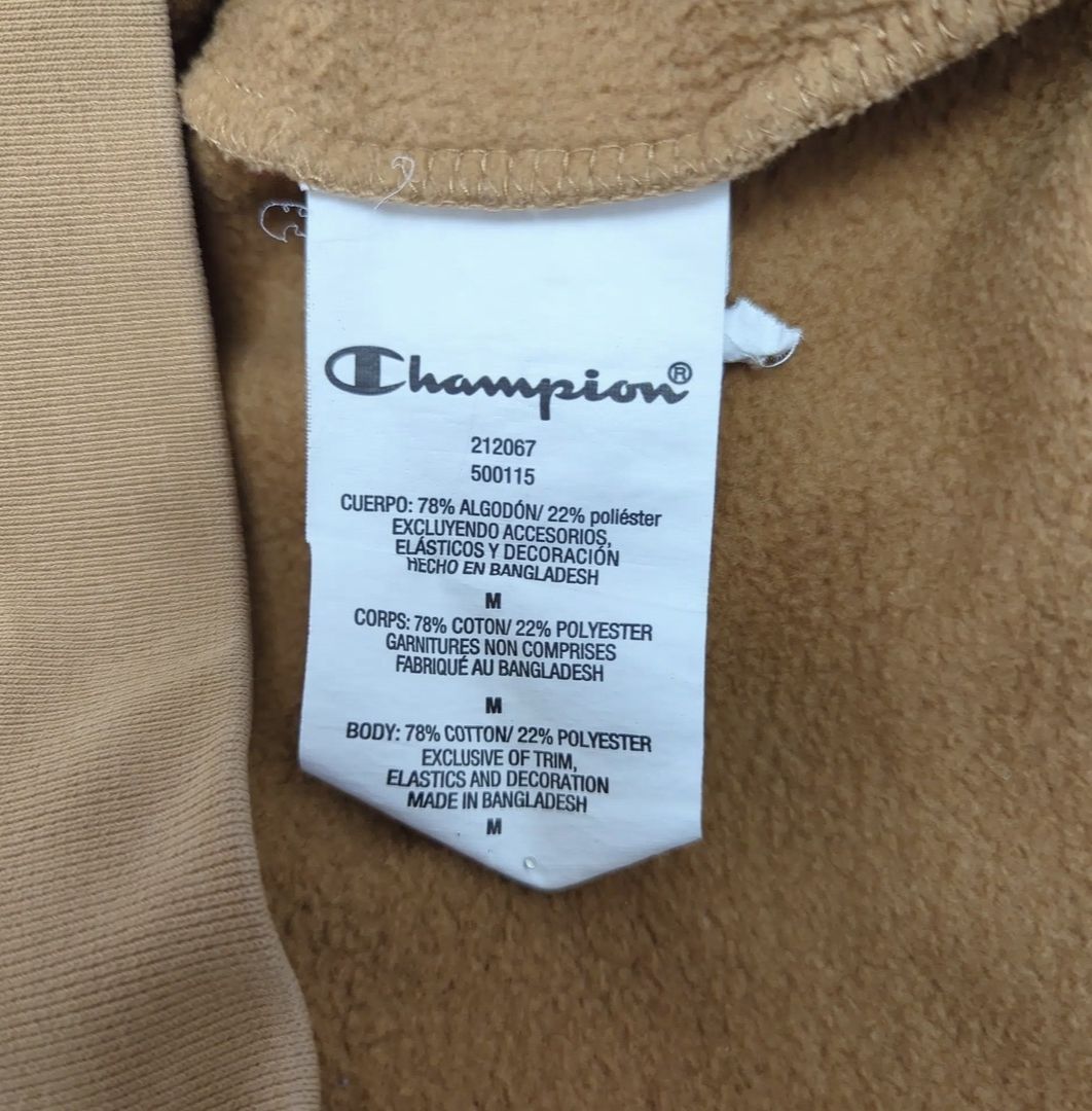 Champion Maglioni & Felpe: Pull Champion marron / beige clair brodé (Taille M) – Usato da Le Locle venduto da sAm_2112 2