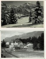 2 AK LENZERHEIDE und Hotel Valbella SEE GR 1x gel. 1931!