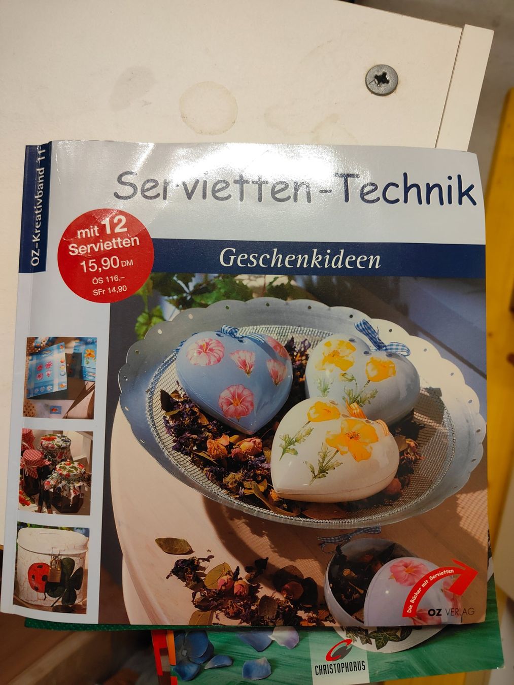 Libri: Bastelbuch Set Serviettentechnik gem Bildern – Usato da St. Gallen venduto da Bisaknosp 7