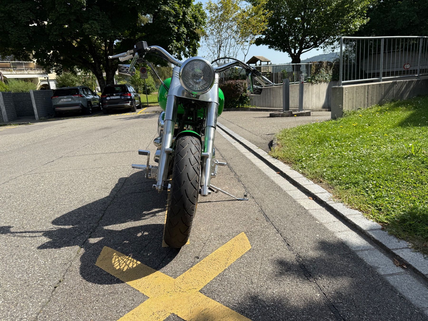 Harley-Davidson Chopper: Harley Davidson Heritage Evo Softail Custom – Usato da Rütihof venduto da elcheffe81 2