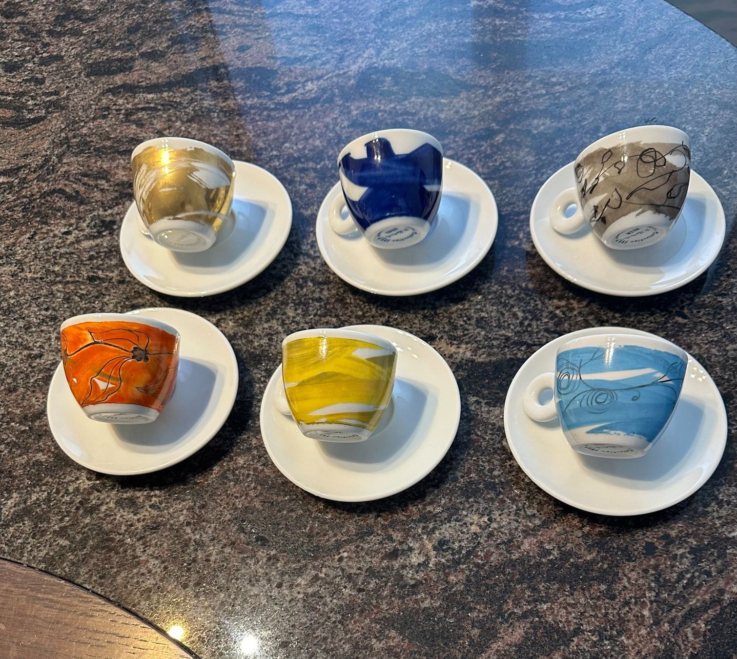 Amici Tassen: Amici Collection Espressotassen Peter Roesch 1997 – Neu (gemäss Beschreibung) aus Rorschach von Miki-Mini 2