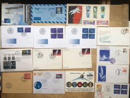Briefmarken Tema Weltall / timbres thématique espace