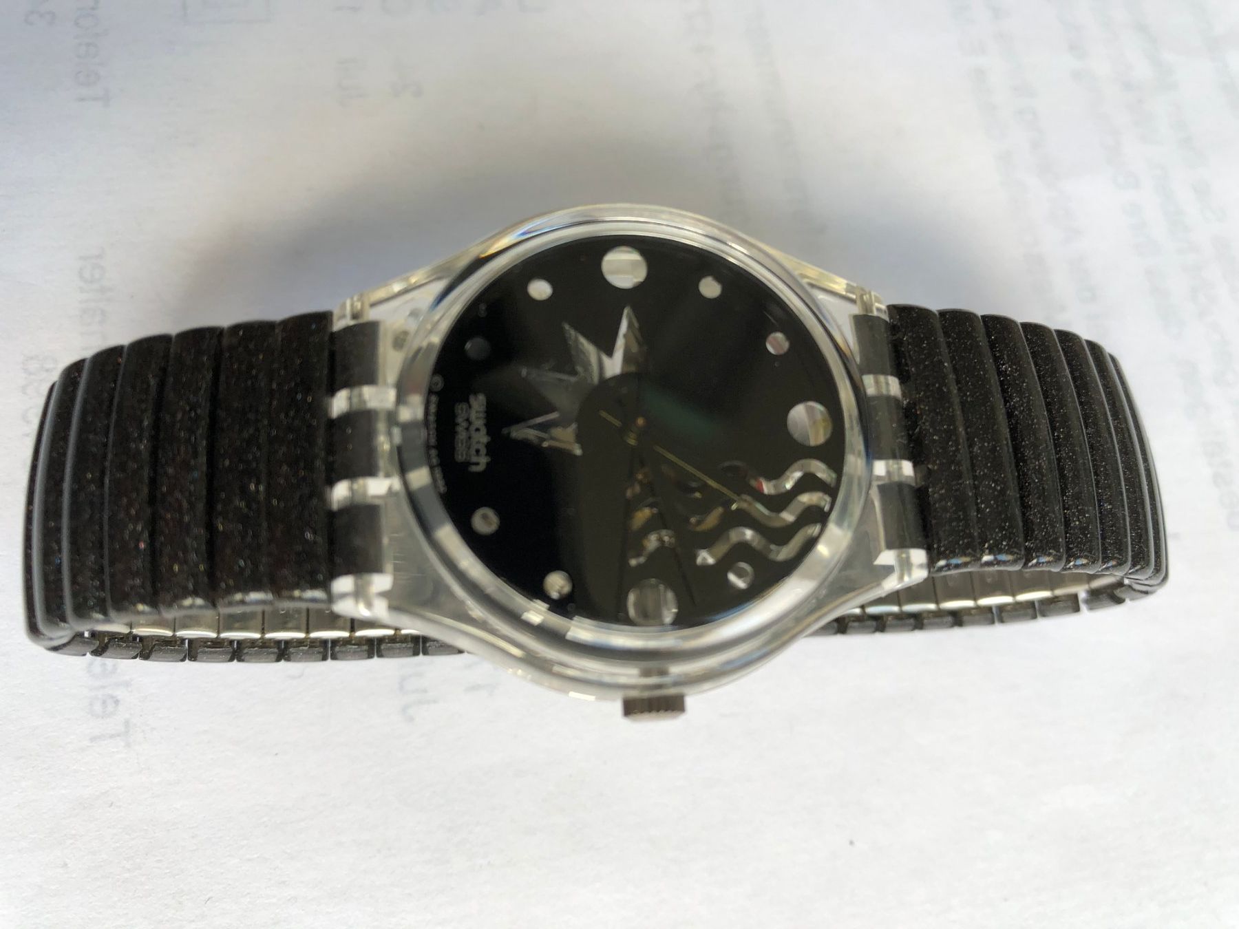 Swatch Orologi: Swatch Gent FLAKE von 1993 – Nuovo (secondo la descrizione) da Biel/Bienne venduto da winnertaco 3